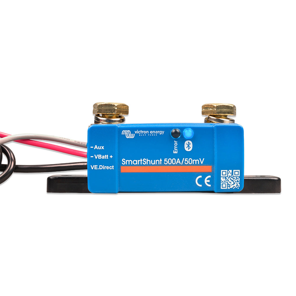 Victron SmartShunt 500A/50MV IP65 Bluetooth Battery Monitor (SHU065150050)