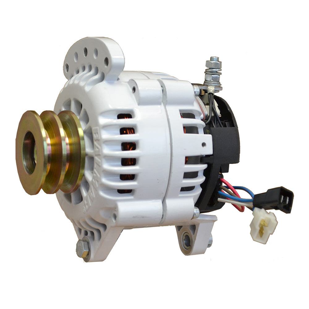 Balmar Alternator 120 AMP 12V 3.15" Dual Foot Saddle Dual Pulley w/Isolated Ground (60-120-DV)