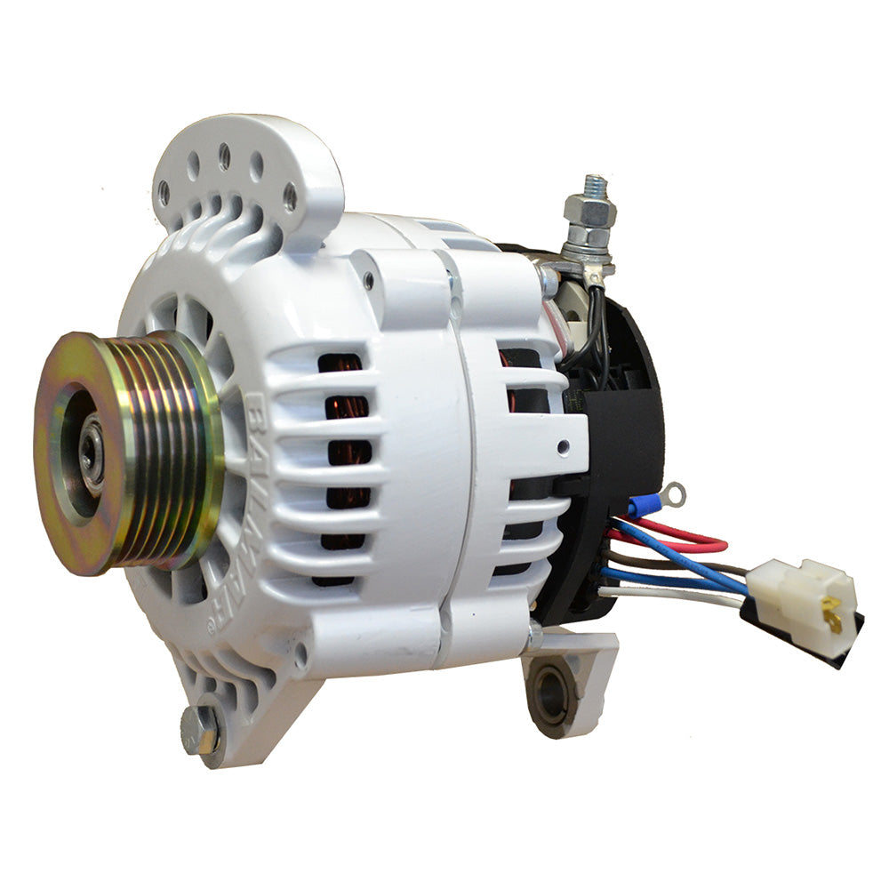 Balmar Alternator 120 AMP 12V 4" Dual Foot Saddle K6 Pulley w/Isolated Ground (604-120-K6)