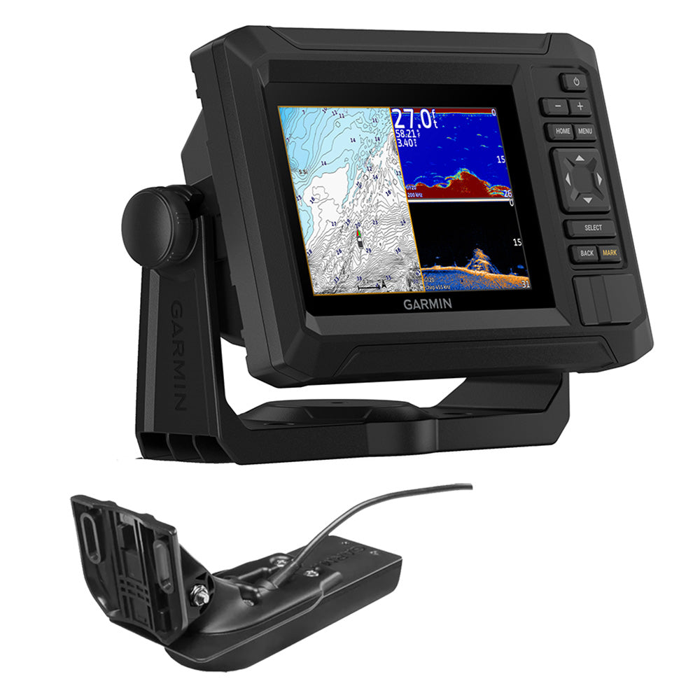 Garmin ECHOMAP UHD2 54CV Chartplotter/Fishfinder Combo w/US Coastal Maps and GT20-TM