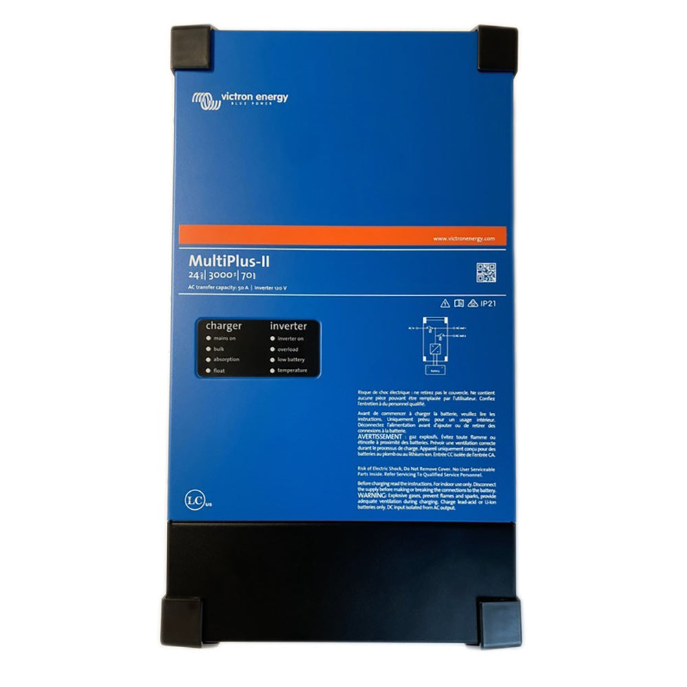 Victron MultiPlus-II 24/3000 - 70-50 - 120V - UL Approved (PMP242305102)