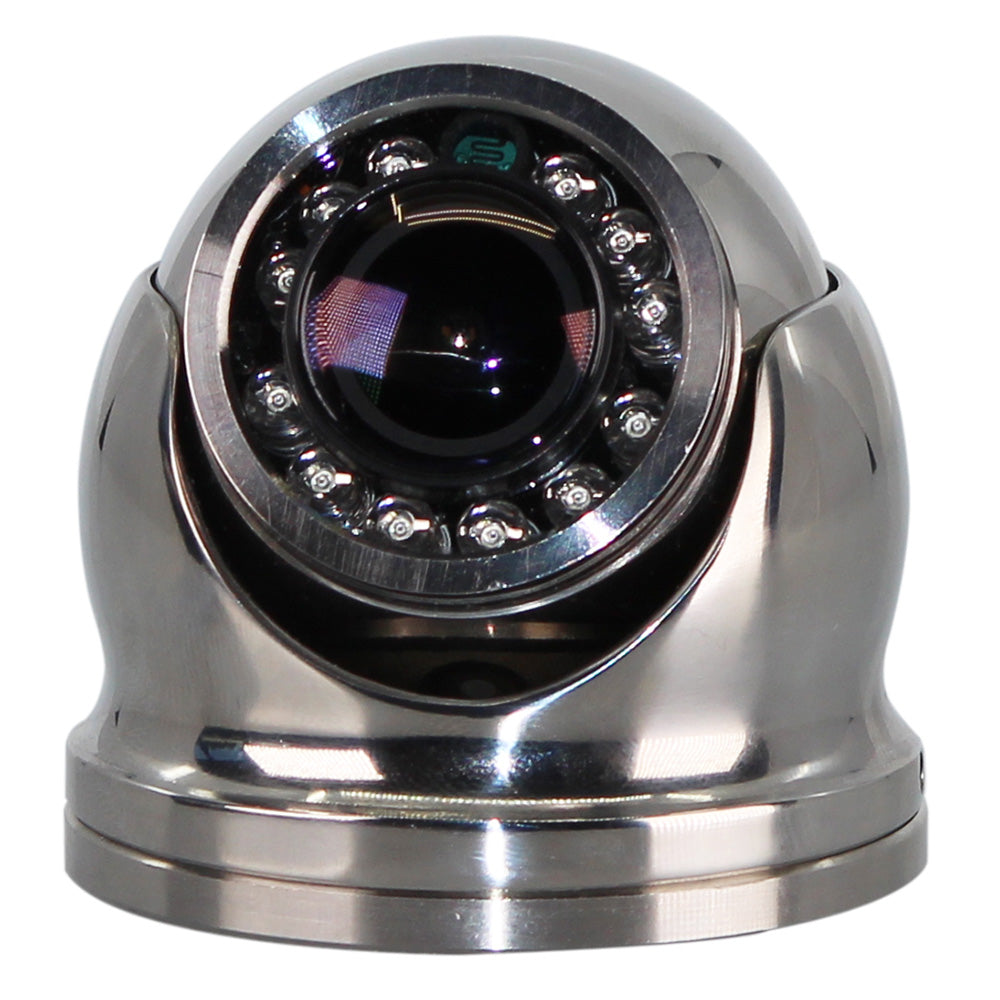 Iris High Definition 3MP IP Mini Dome Camera - 2MP Resolution - 316 SS and 160-Degree HFOV - 1.8mm Lens