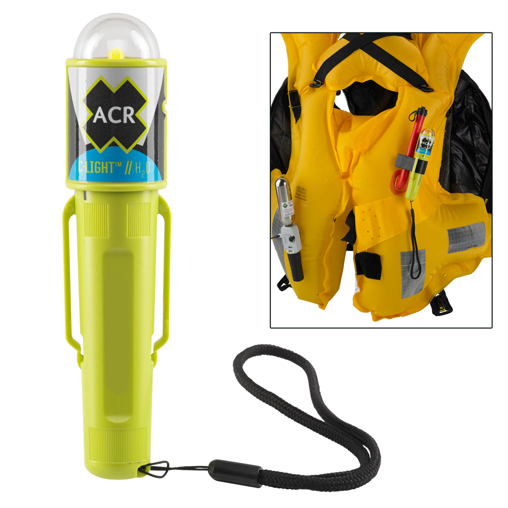 ACR C-Light H20 Water Activated LED PFD Vest Light w/Clip