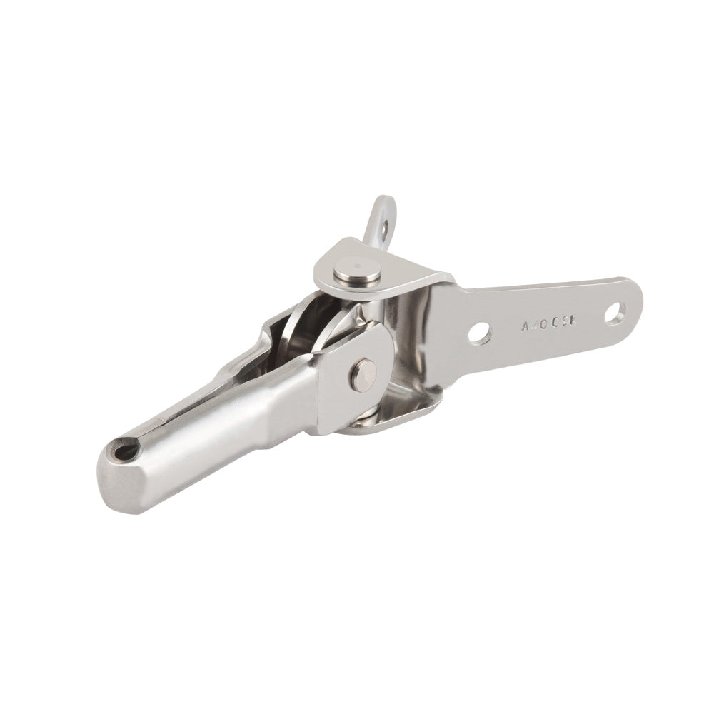 Allen Spars, Fittings & Accessories - Gooseneck (Stainless Steel) w/ Radiused Strap - Mast Dia: 1.97 - 2.16 in (50 - 55 mm)