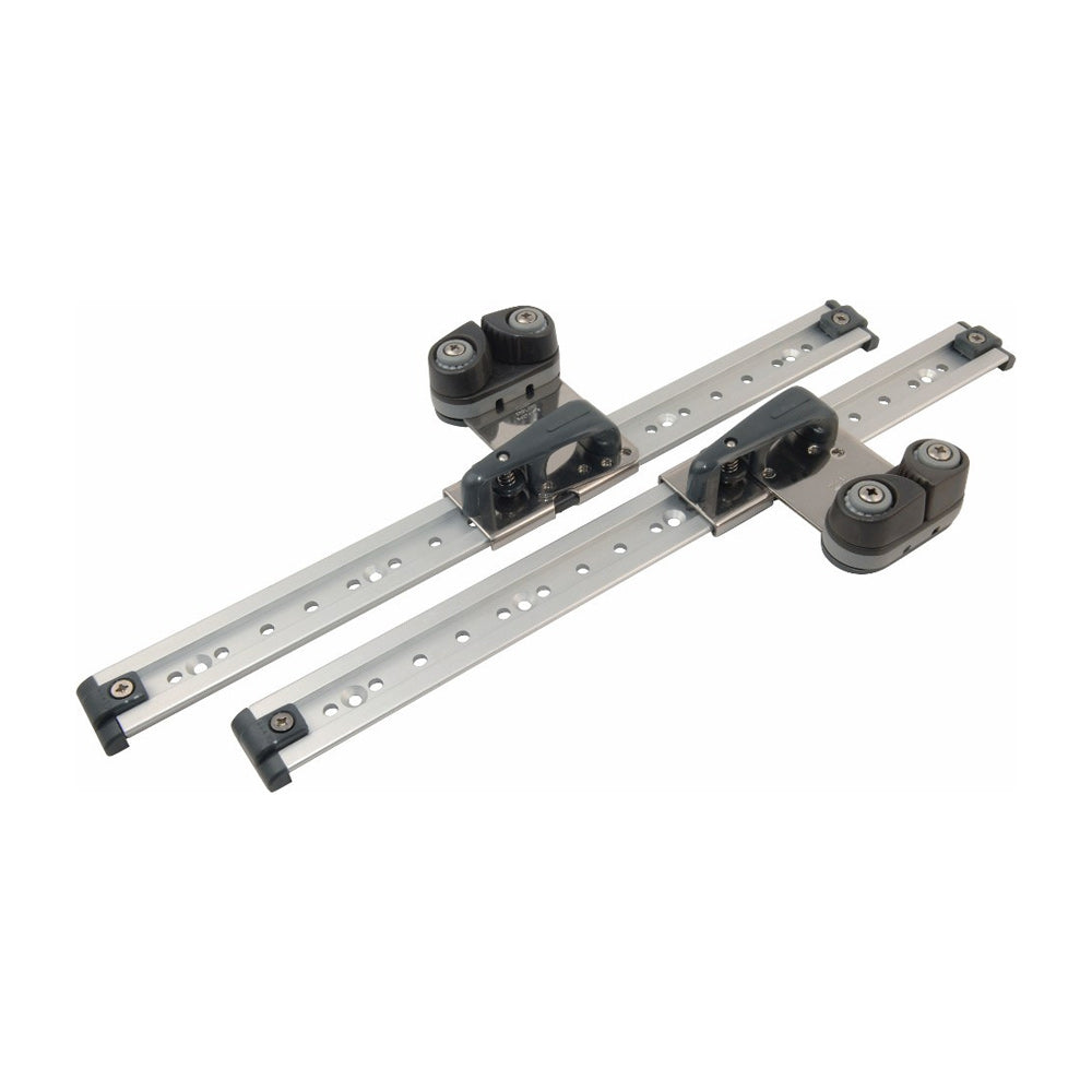 Allen Sliding Fairlead - w/ Horizontal Med Ball Bearing Cam Cleat
