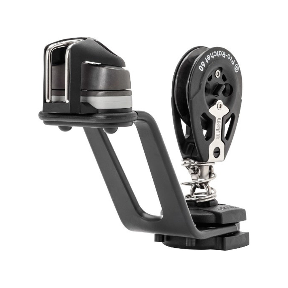 Allen Swivel Cam Cleat - Mainsheet Jammer (Assembled) w/ Block - Line: 5/32 to 3/8 in (4 to 10 mm)