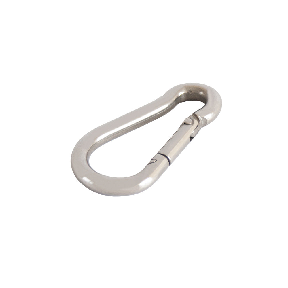 Allen 100 mm. (3 15/16 in.) Carbine Hook - 15 mm. Dia. (Stainless Steel)
