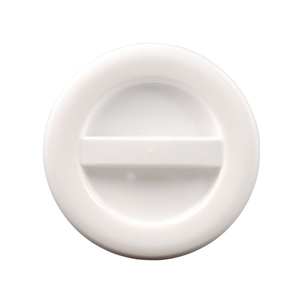Allen Inspection Port - Hatch Cover w/ O-Ring (White) - Size: 6 3/16 in (157 mm)