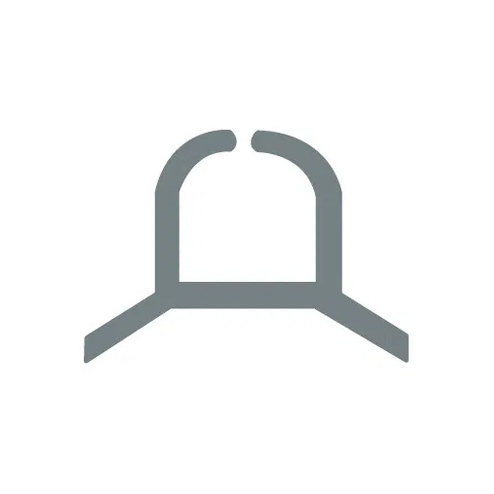 Allen Track - Luff Groove Anodised & Undrilled (Aluminum) - Silver - Suits Slug A.158 - W: 0.19 in (5 mm) & L: 17.7 ft (5.4 m)