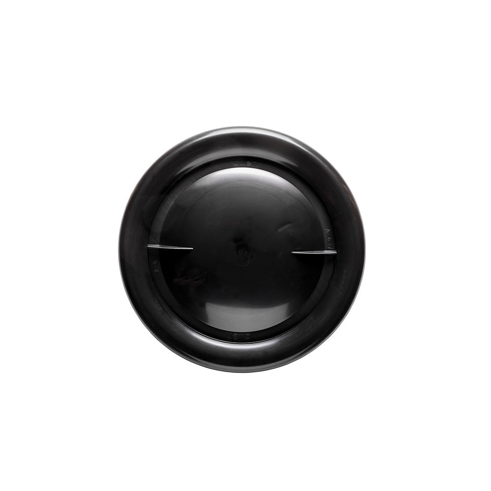 Allen Inspection Port - Hatch Cover w/ O-Ring (Black) - Size: 9 31/64 in (241 mm)