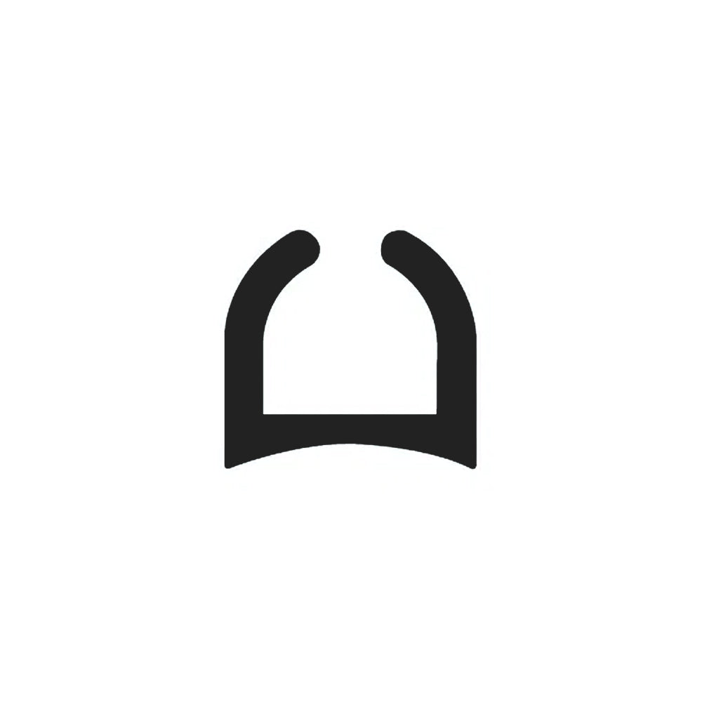 Allen Track - Luff Groove Anodised & Undrilled (Aluminum) - Black - Suits Slug A.158 & A.958 - W: 0.19 in (5 mm) & L: 19.7 ft (6 m)