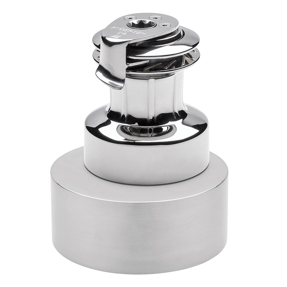 Andersen Electric Winch Size 28 - 24V / Stainless Steel / Two Speed Winch / Above Deck / Compact Motor