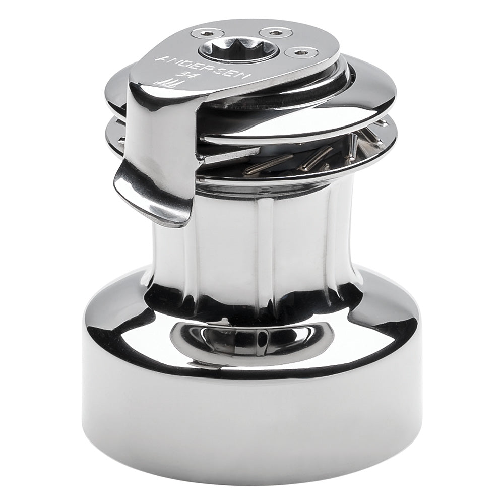 Andersen Self Tailing Winch Size 34 - Stainless Steel / Two Speed