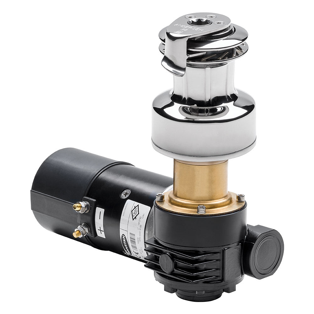 Andersen Electric Winch Size 34 - 24V / Stainless Steel / Two Speed Winch / E1 Single Speed Motor