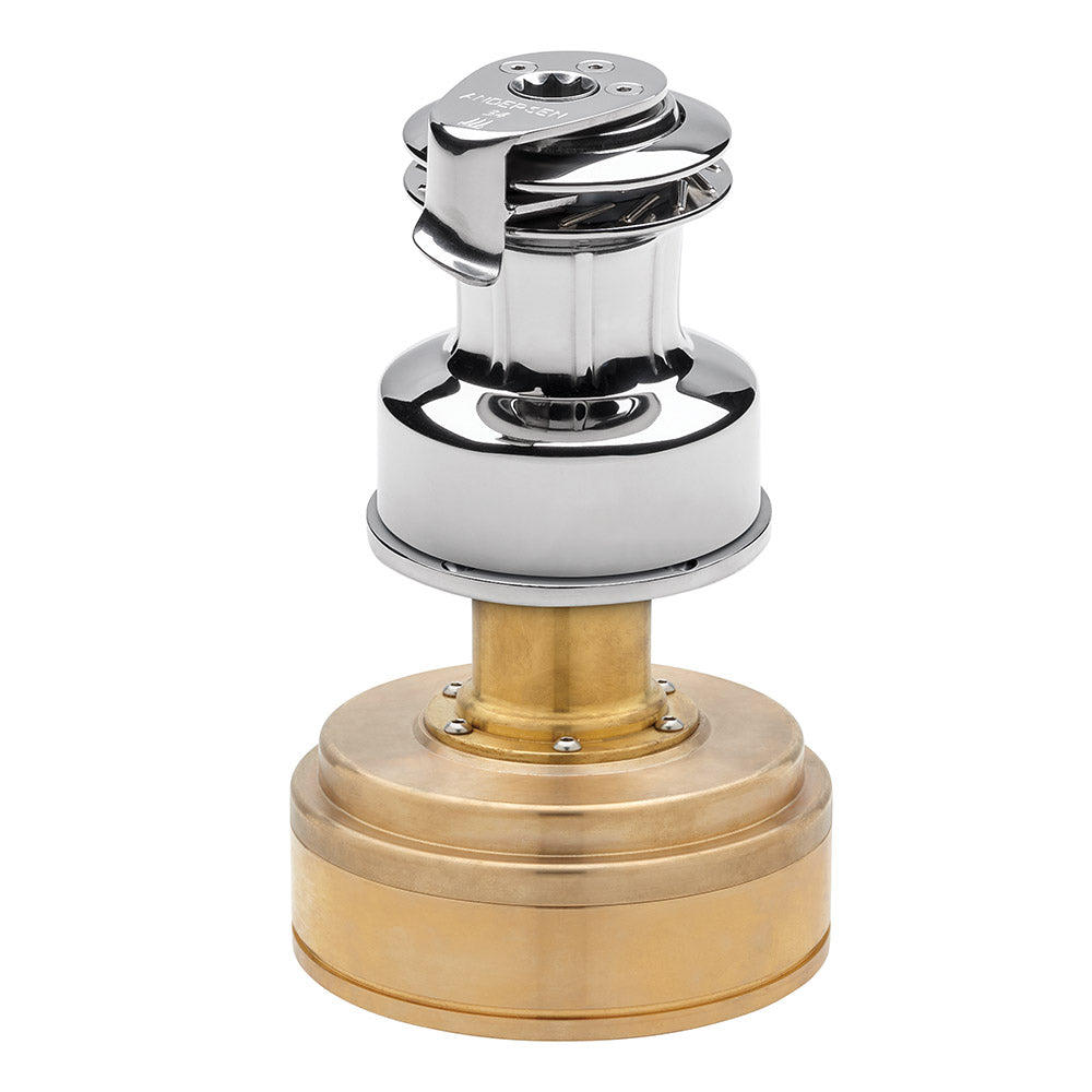 Andersen Electric Winch Size 34 - 12V / Stainless Steel / Two Speed Winch / Below Deck / Compact Motor