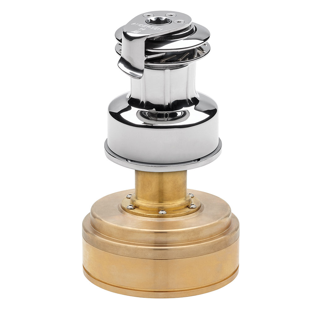 Andersen Electric Winch Size 34 - 24V / Stainless Steel / Two Speed Winch / Below Deck / Compact Motor