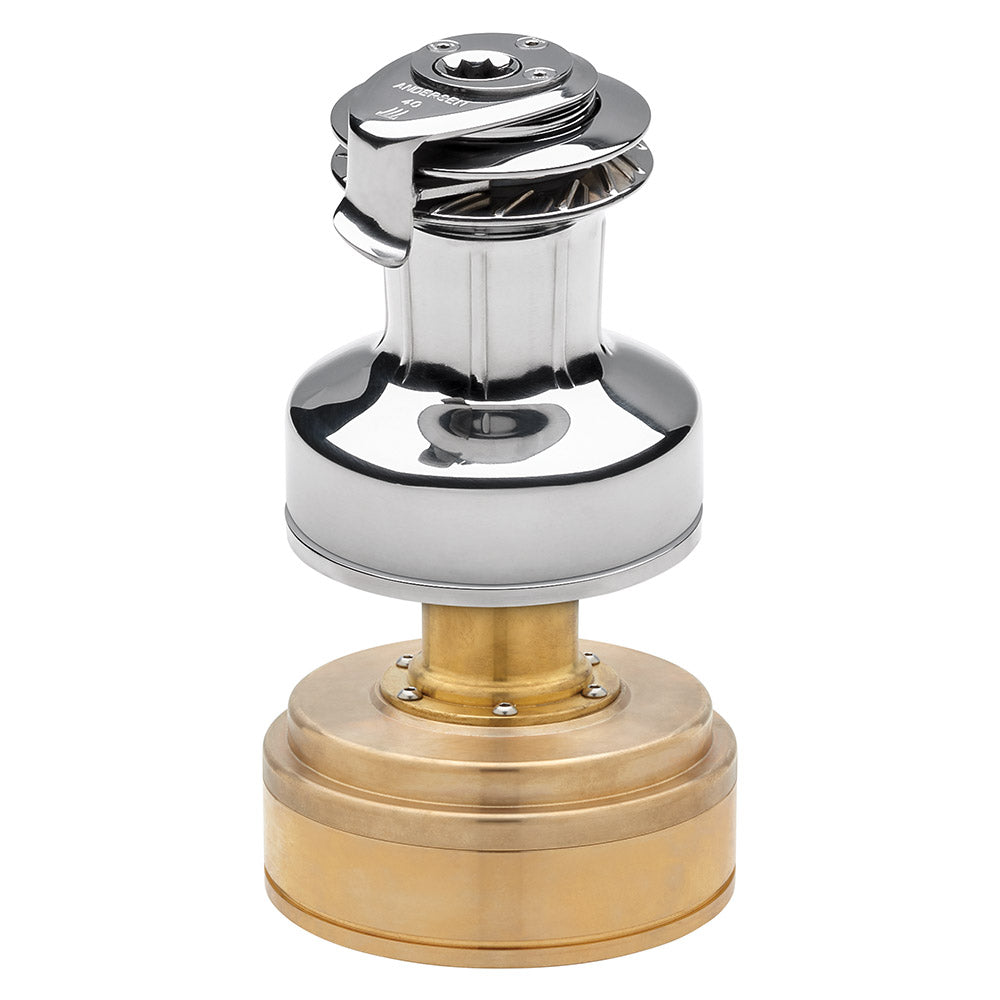 Andersen Electric Winch Size 40 - 12V / Stainless Steel / Two Speed Winch / Below Deck / Compact Motor