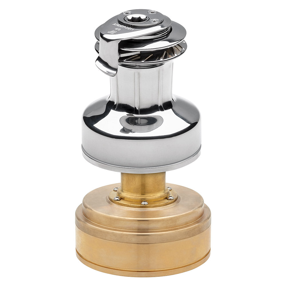 Andersen Electric Winch Size 40 - 24V / Stainless Steel / Two Speed Winch / Below Deck / Compact Motor
