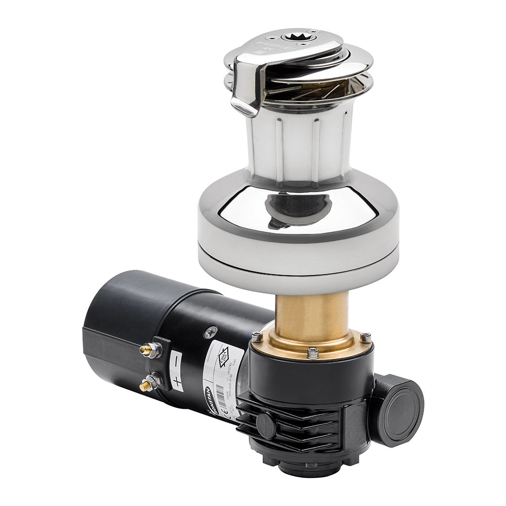 Andersen Electric Winch Size 46 - 12V / Stainless Steel / Two Speed Winch Winch / Single Speed Winch Motor