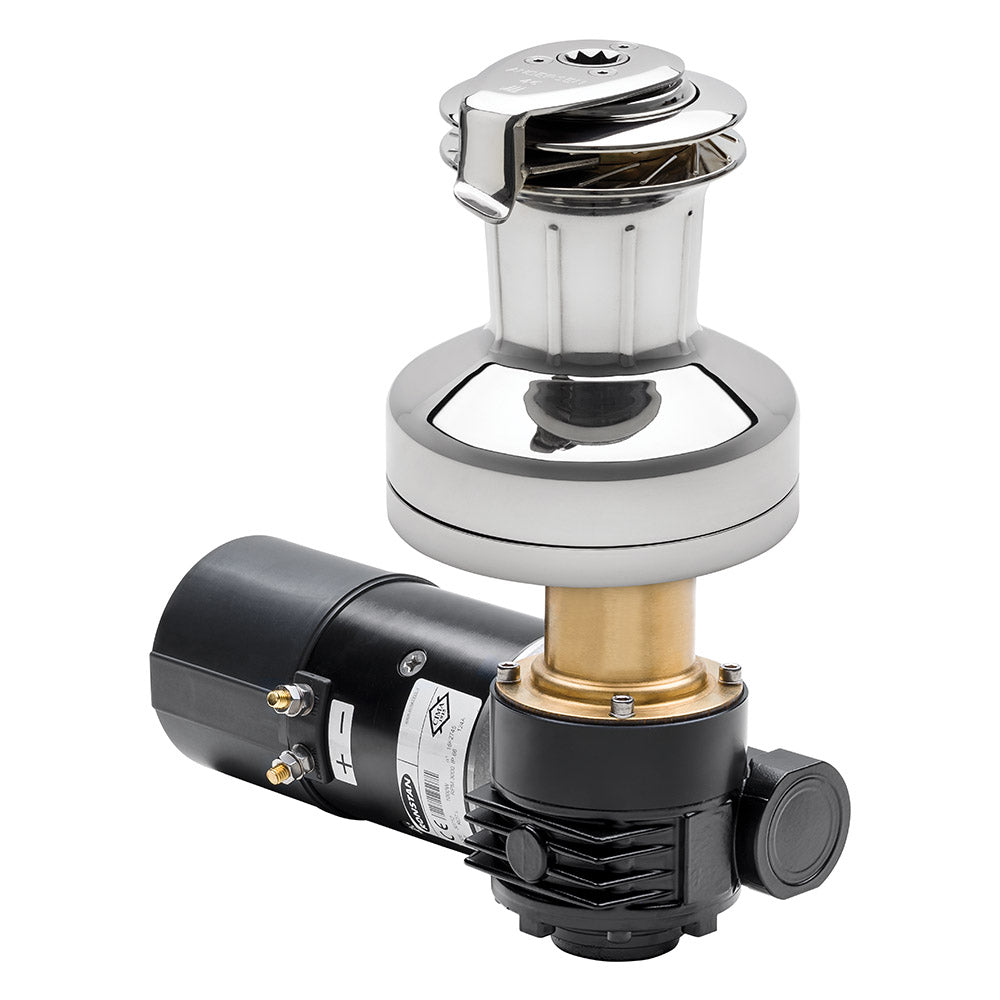 Andersen Electric Winch Size 46 - 24V / Stainless Steel / Two Speed Winch / E1 Single Speed Motor