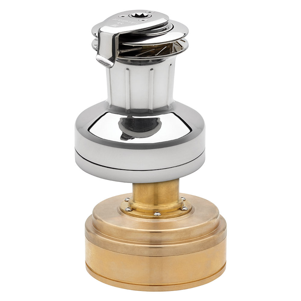 Andersen Electric Winch Size 46 - 12V / Stainless Steel / Two Speed Winch / Below Deck / Compact Motor