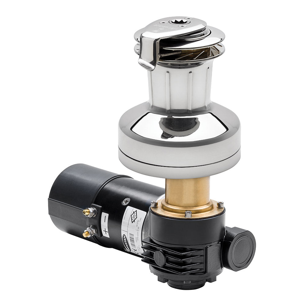 Andersen Electric Winch Size 50 - 24V / Stainless Steel / Two Speed Winch / E1 Single Speed Motor