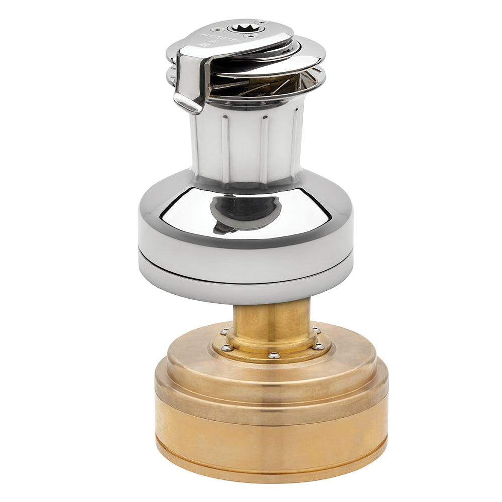 Andersen Electric Winch Size 50 - 24V / Stainless Steel / Two Speed Winch / Below Deck / Compact Motor