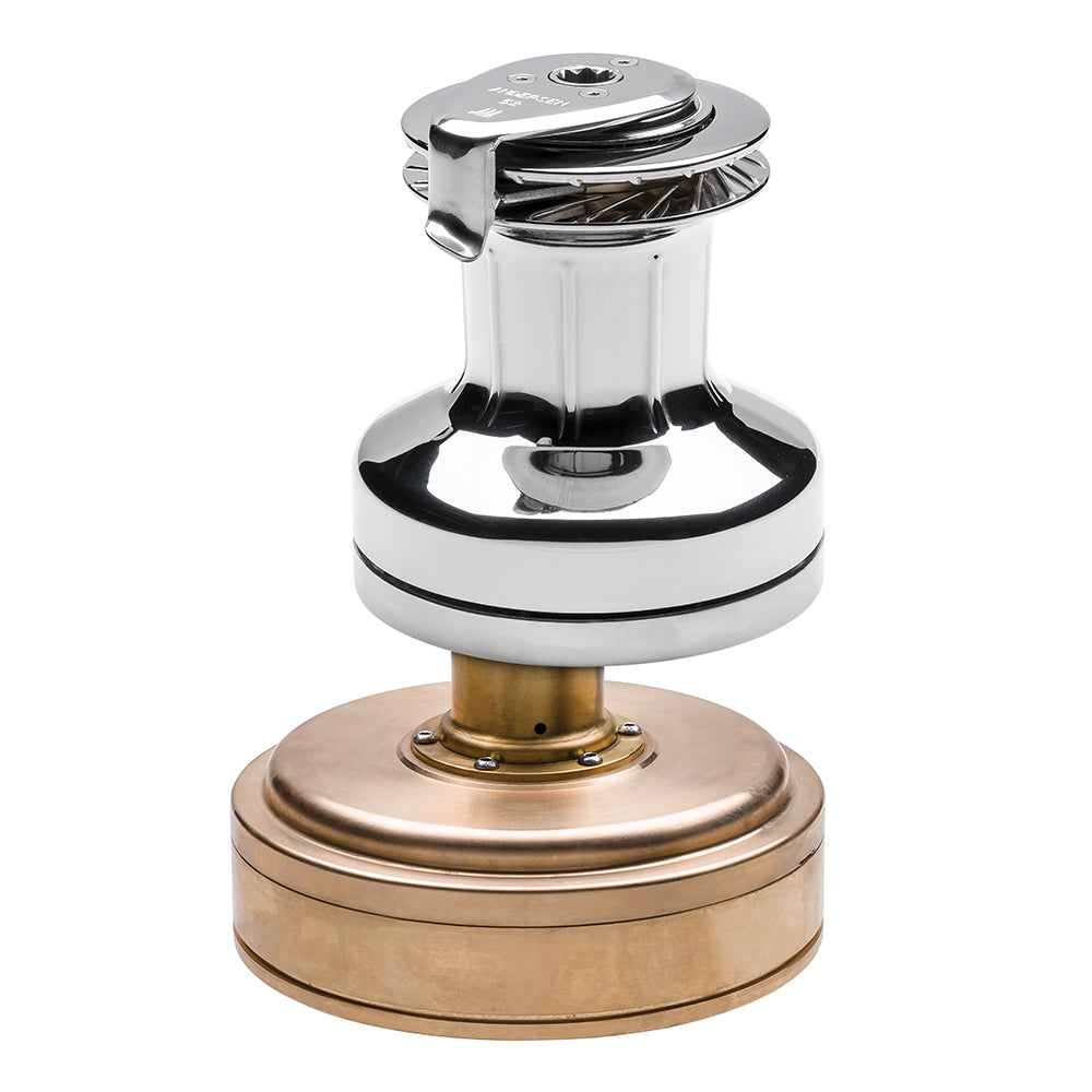 Andersen Electric Winch Size 52 - 12V / Stainless Steel / Two Speed Winch / Below Deck / Compact Motor