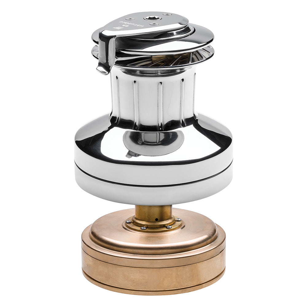 Andersen Electric Winch Size 68 - 12V / Stainless Steel / Two Speed Winch / Below Deck / Compact Motor