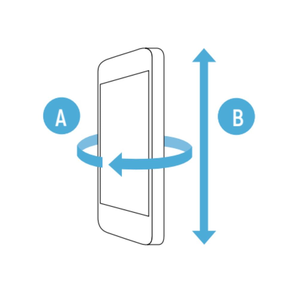 Aquapac Impact Max Floating Phone Case - Black/Blue