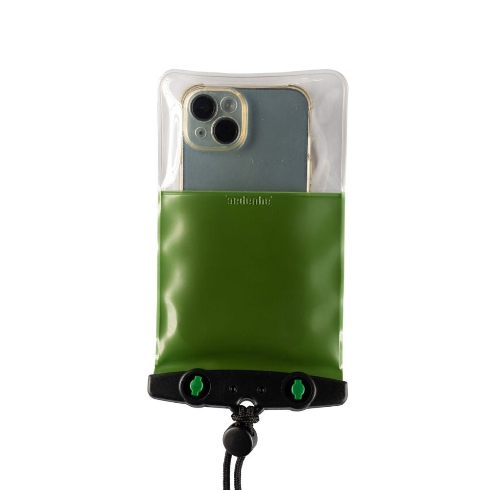 Aquapac Classic Phone Case - Plus Size - Dark Green