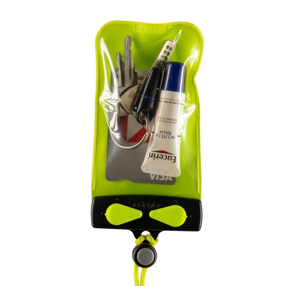 Aquapac Keymaster Lime Green - Fluoro Green Levers- Acid Green Cord