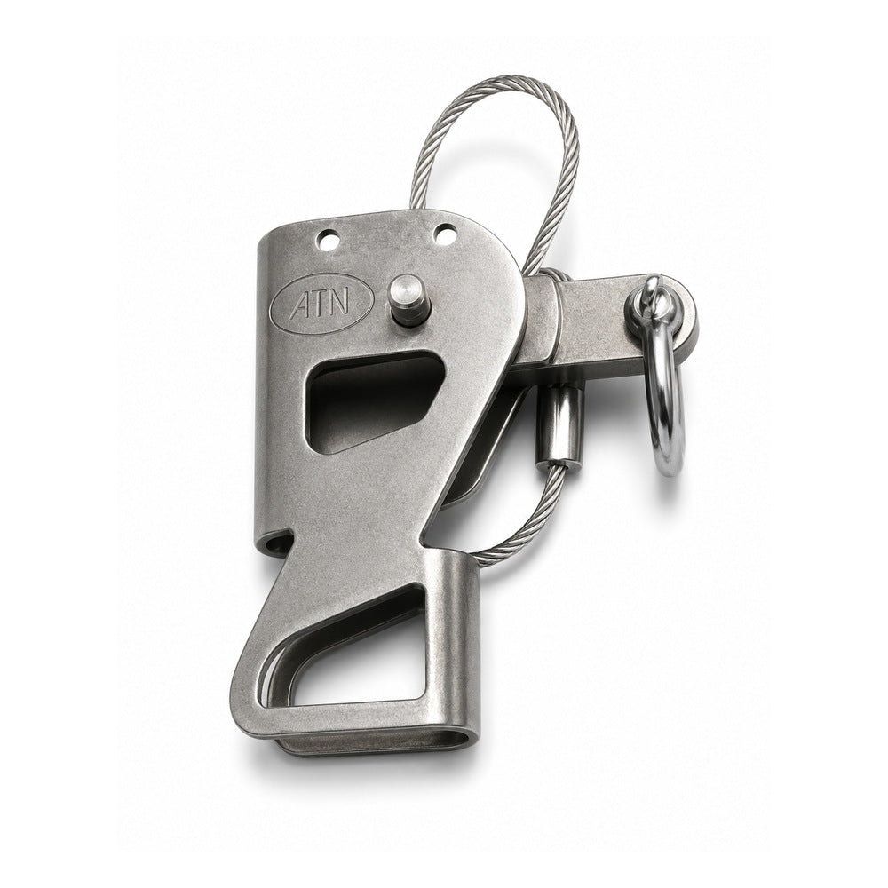 ATN Mast Ascender - stainless steel rope ascender for mast climbing