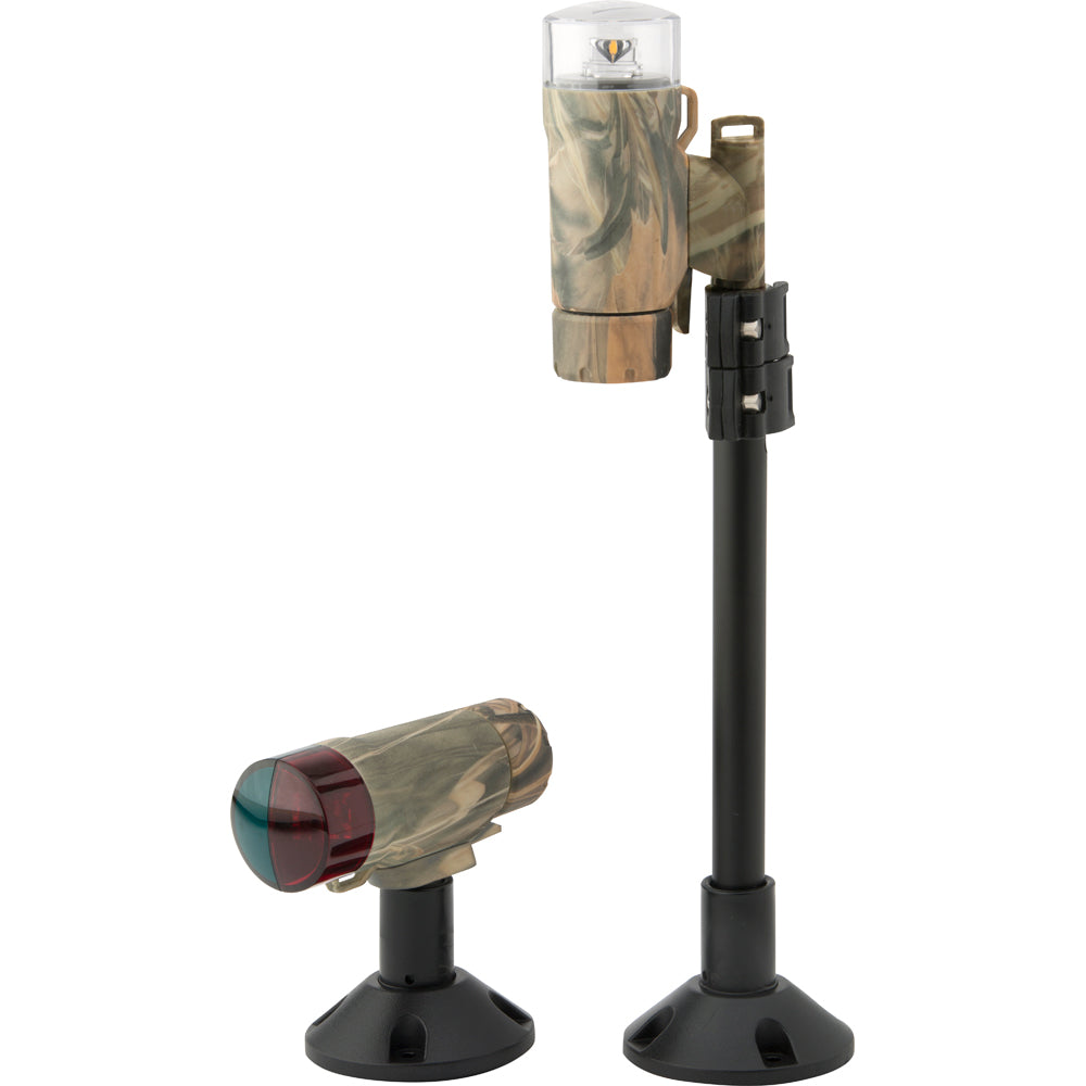 Attwood Stern Lights - Deck Mount Kit - Camouflage
