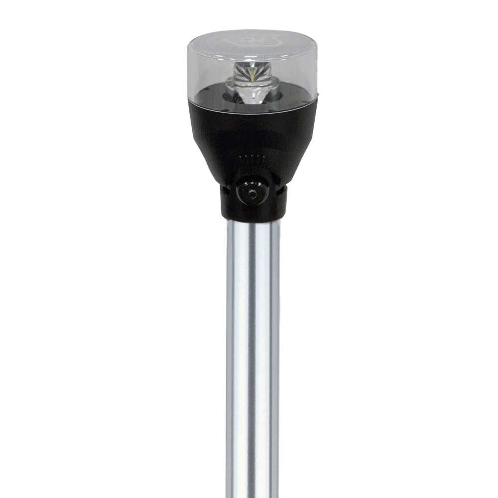 Attwood All Round Lights - LightArmor Pole Light - Vertical Mount - 360° - 2nm - Pole Length: 36.0 in (91.4 cm)