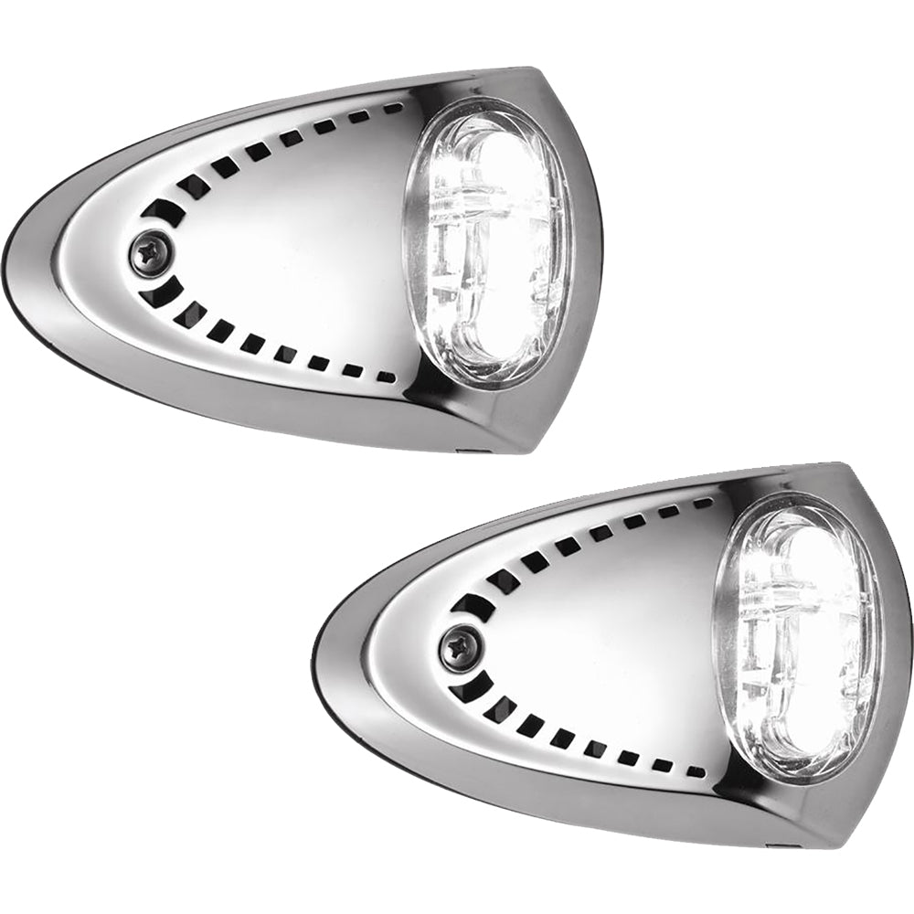 Attwood Docking Lights - LED Docking Lights - White LED (Pair)
