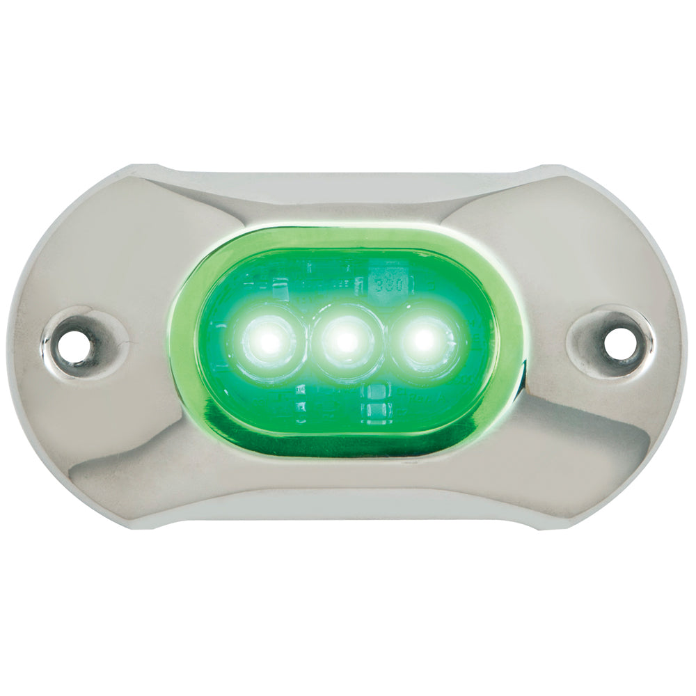 Attwood Underwater Lights - Light Armor LED - 3 LEDs (Green)