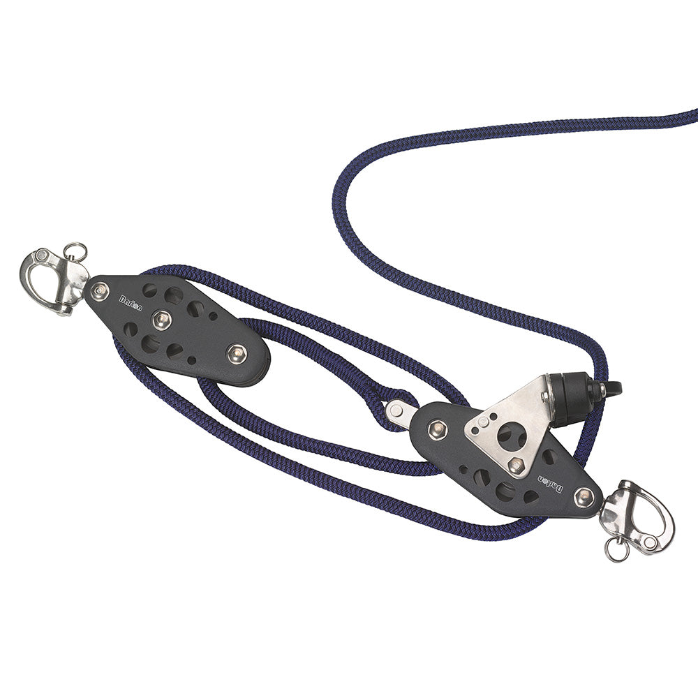 Barton Marine Block & Tackle Boom Vang - 4:1 Size 4 - Boat Size: Up to 35 ft. (10.7 m)
