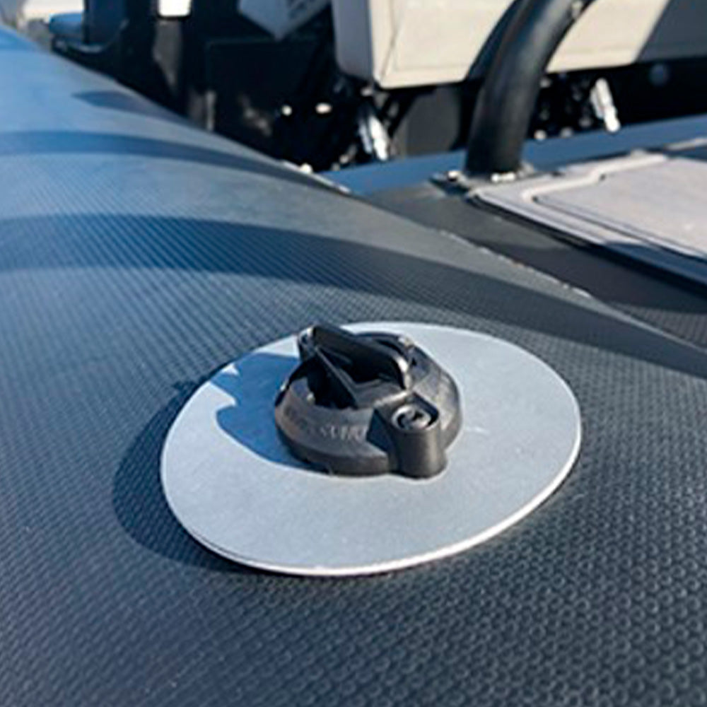 Barton Marine Quick Cleat On A Patch up to 1/4 in (6.0 mm) Rope