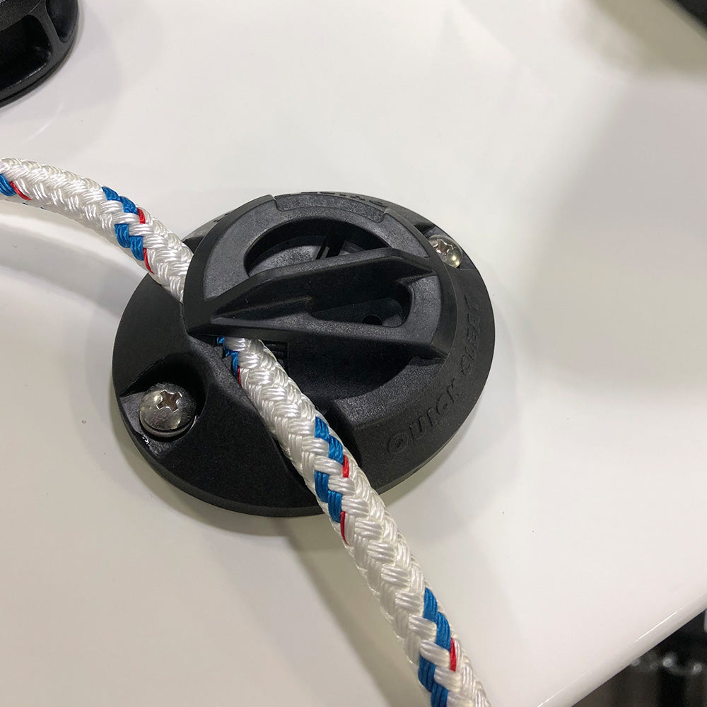 Barton Marine Large Plastic Quick Cleat up to 3/8 in (10.0 mm)