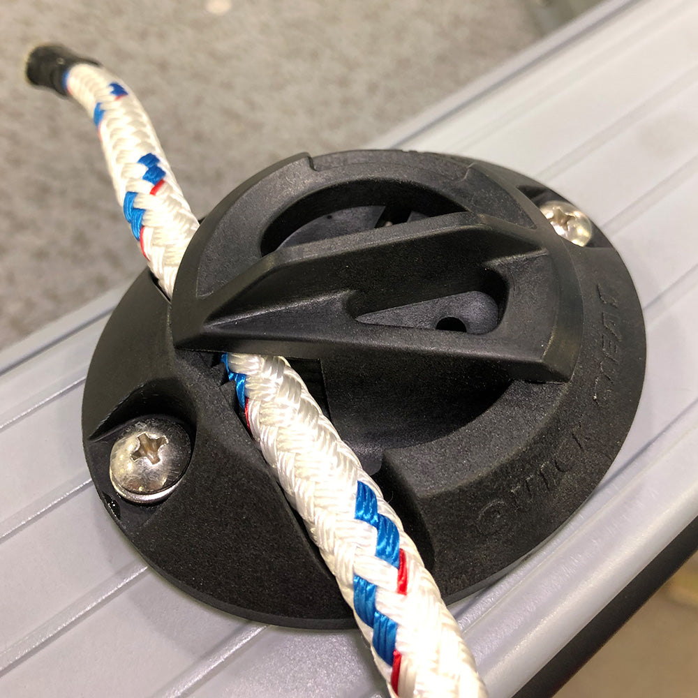 Barton Marine Large Plastic Quick Cleat up to 3/8 in (10.0 mm)