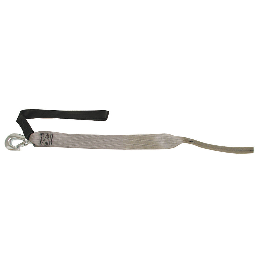 BoatBuckle P.W.C. Winch Strap w/Tail End - 2.0 in x 15 ft (50.8 mm x 4.5 m)