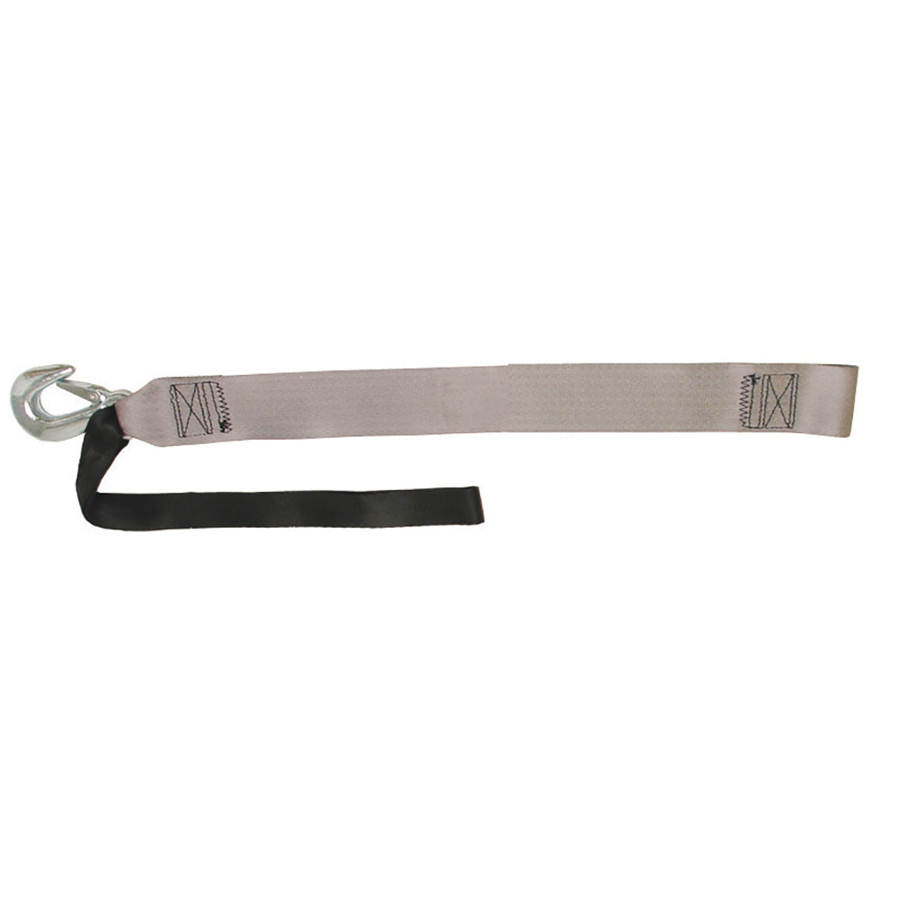 BoatBuckle P.W.C. Winch Strap w/Loop End - 2.0 in x 15 ft (50.8 mm x 4.5 m)