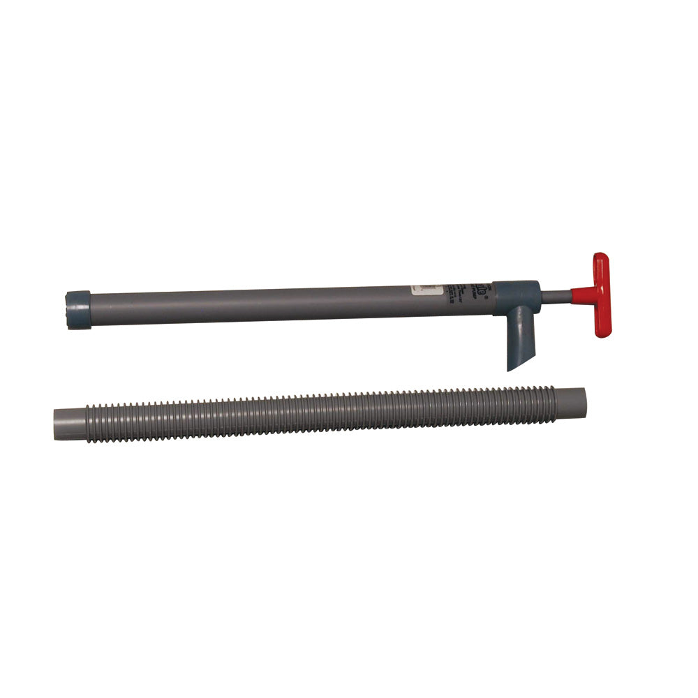 Beckson Thirsty-Mate Pump 18"L - 20" Flexible Reinforced Hose - 6GPM