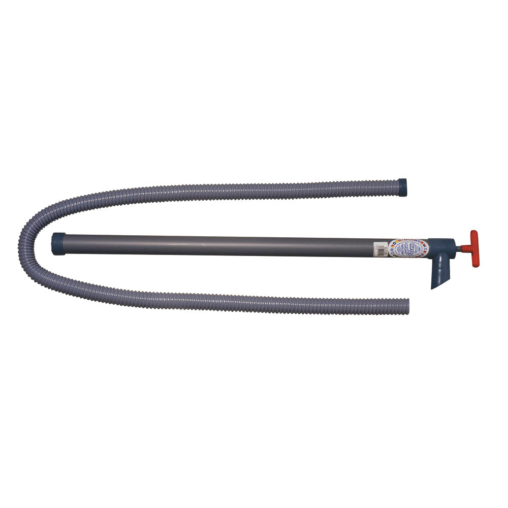 Beckson Thirsty-Mate Pump 36"L - 9" Flexible Reinforced Hose -13GPM