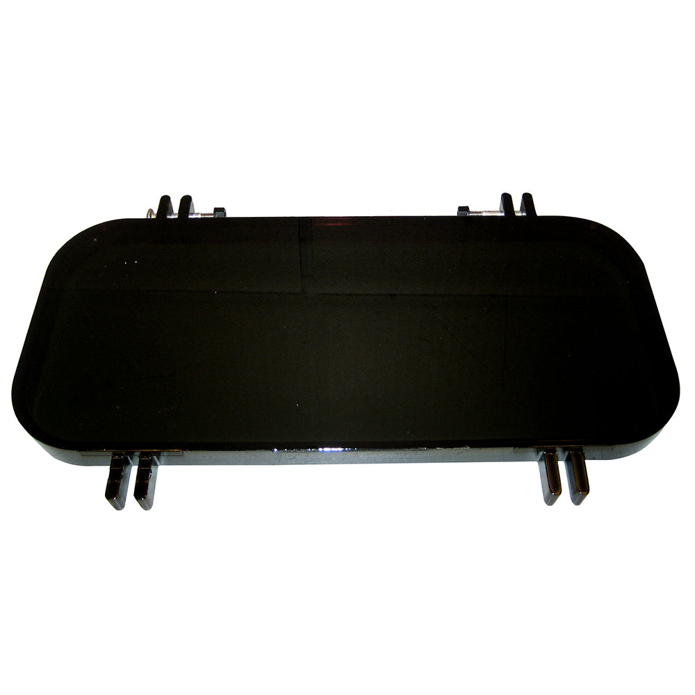 Beckson Replacement Portlight 5" x 12" Lens - Smoke