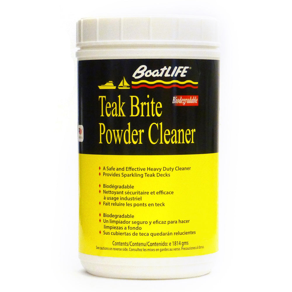 BoatLIFE Teak Brite Powder Cleaner - Jumbo - 64.0 oz (1814.3 gr) Case of 12