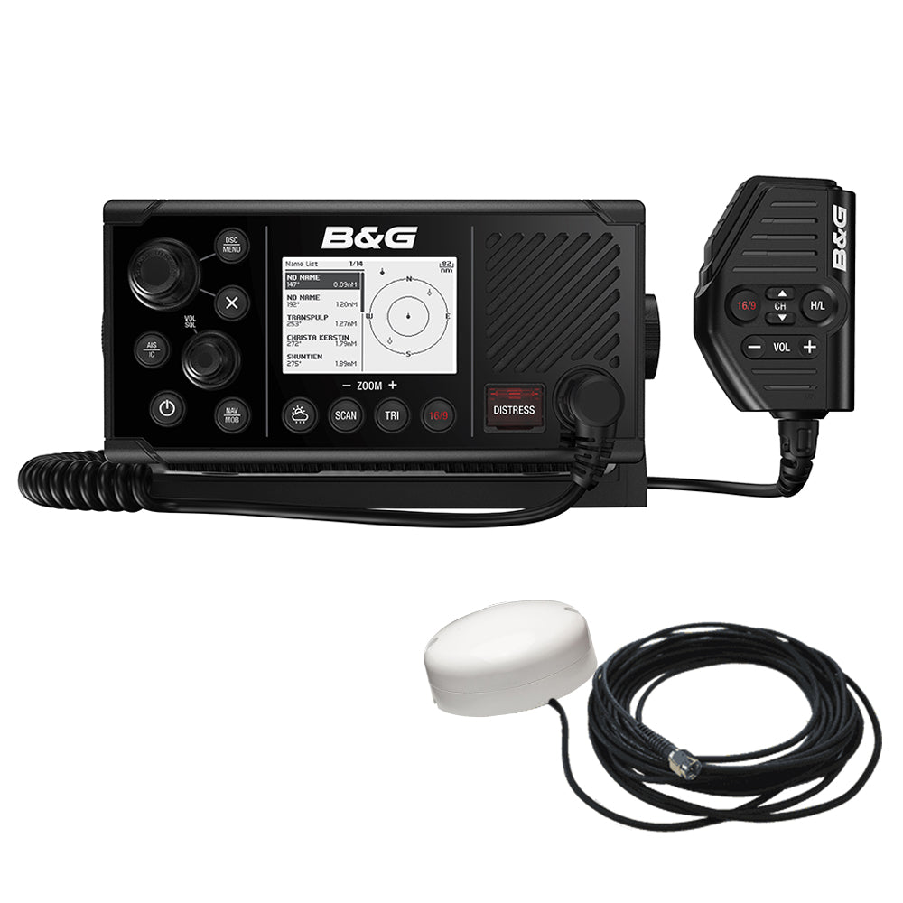 B&G V60-B VHF Radio (DSC, AIS Transmit & Receive, GPS-500 Antenna)