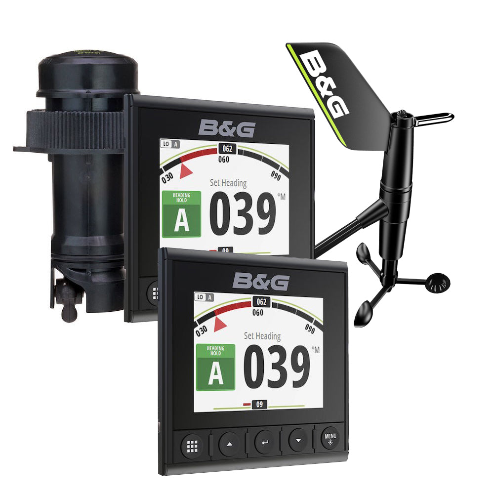 B&G Triton² Speed, Depth & Wireless Wind System Pack (2 Triton² 4.1" Color Displays, DST810)