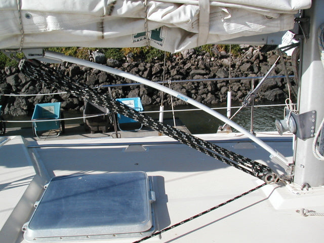 Boomkicker Rigid Boom Vang - Inc. Fittings - Boat Size: 25 ft (.7.6 m) to 27 ft (8.2 m)